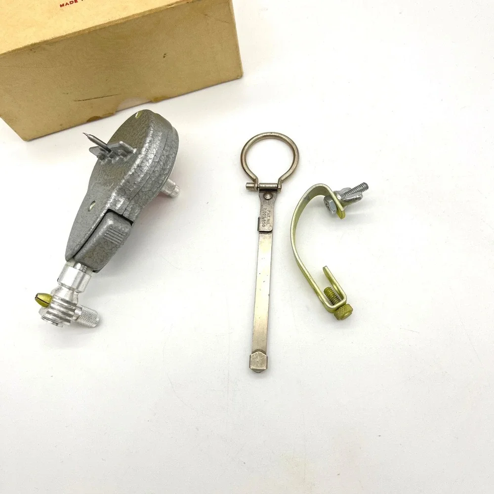 Vintage Omicron Model 13 Beam Compass Set Drafting‎ Tool Made in USA with Box